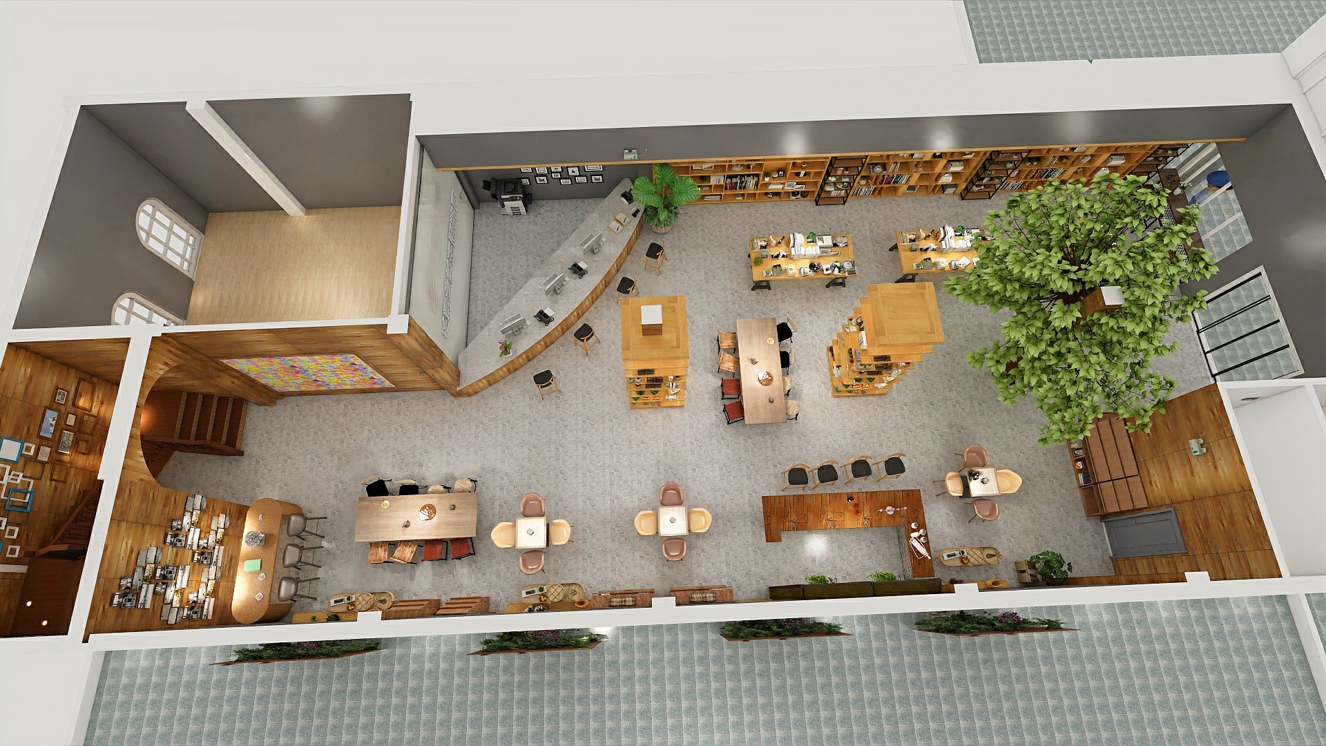 设计杨大西-黄姚邮政所平面图-Model(2-装修设计方案