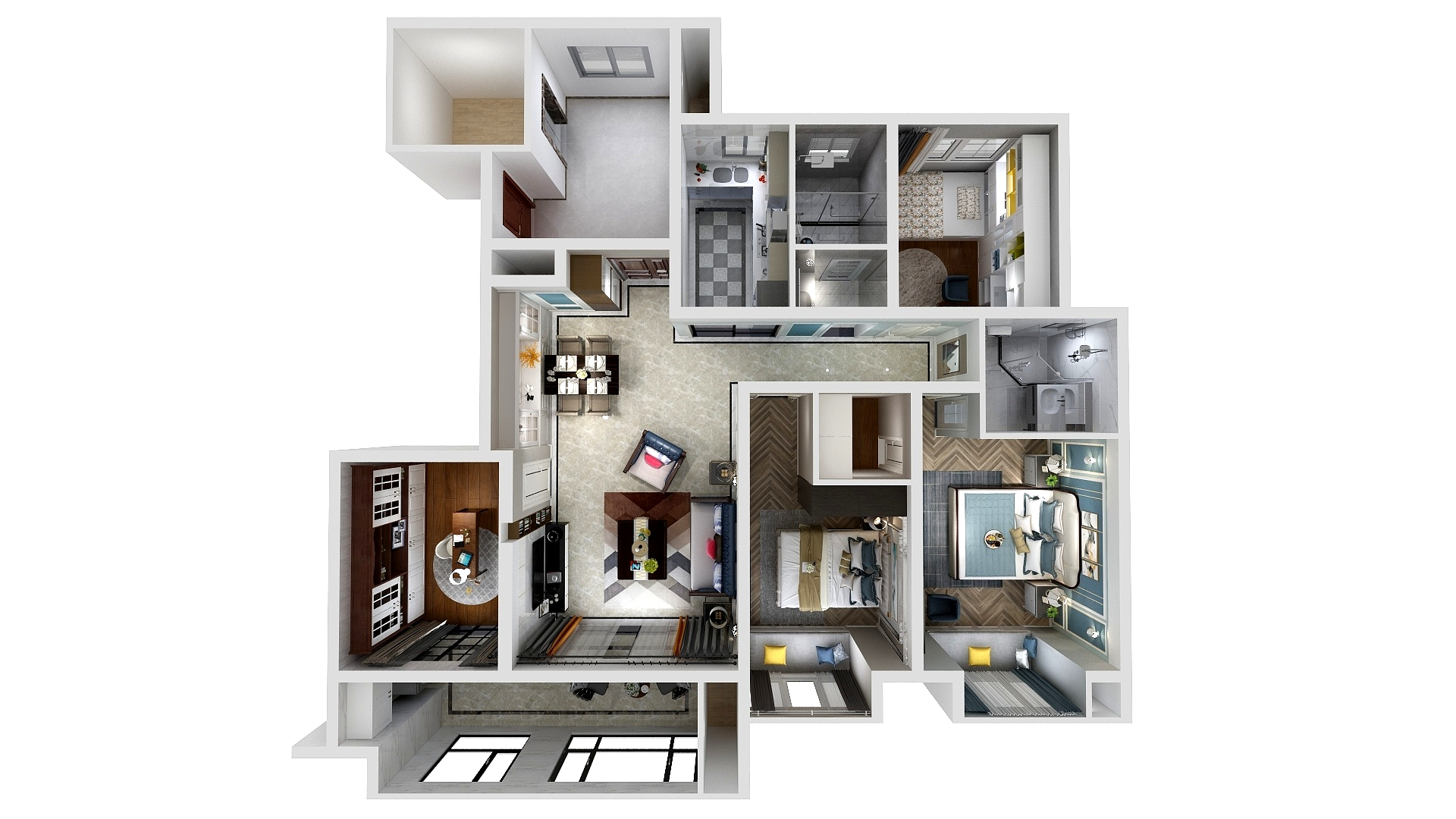 YMMS-简欧风格-装修设计方案