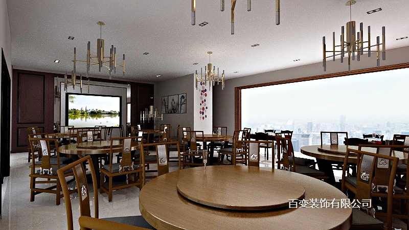 百变装饰公司-一楼大厅-装修设计方案