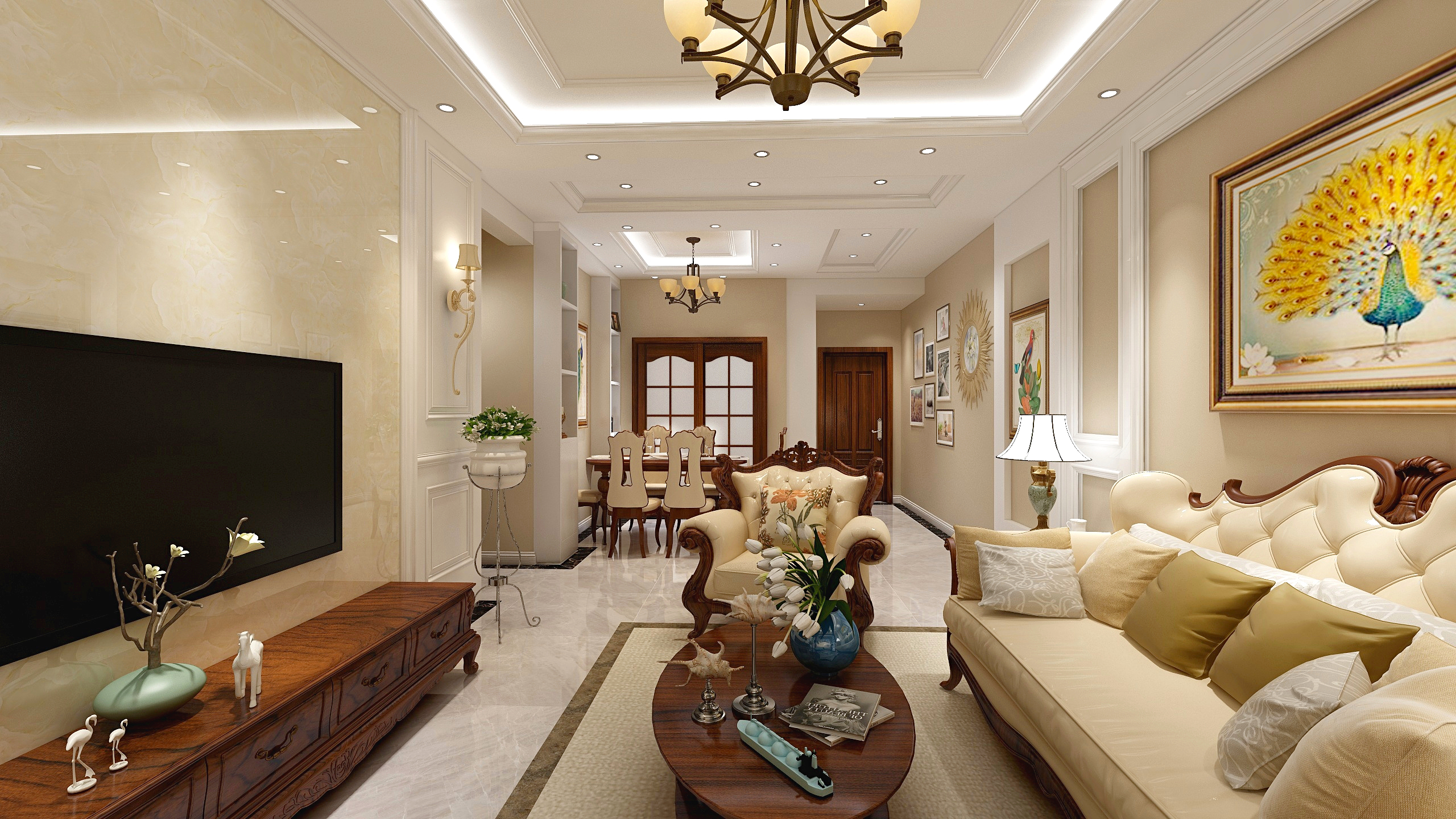 刘贵芳18096036671-欧式风格-装修设计方案