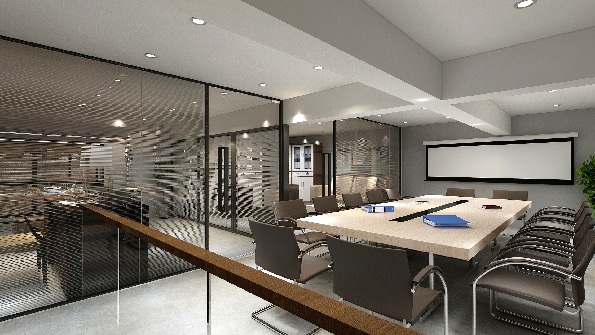 151****2456Qkkz-小型办公室装修装修效果图