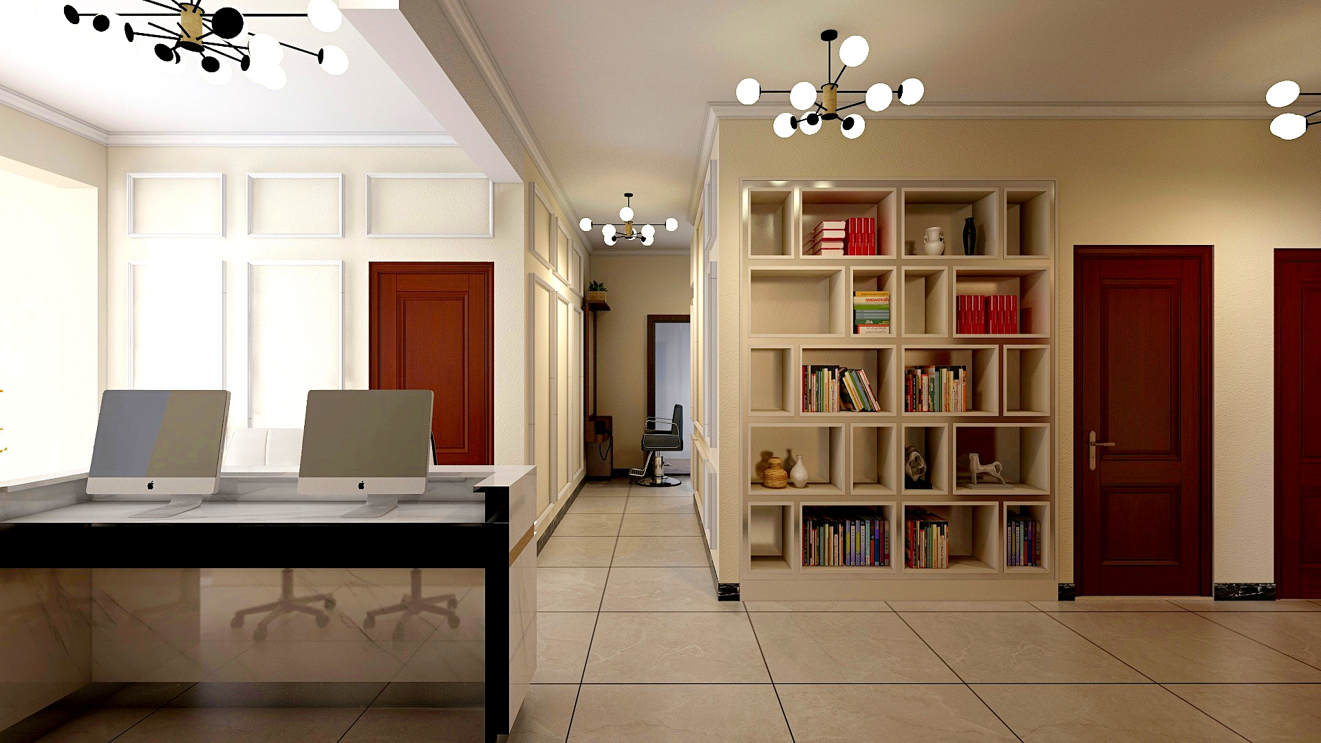 寻找香水味-柳沙半岛 美容院效果-装修设计方案