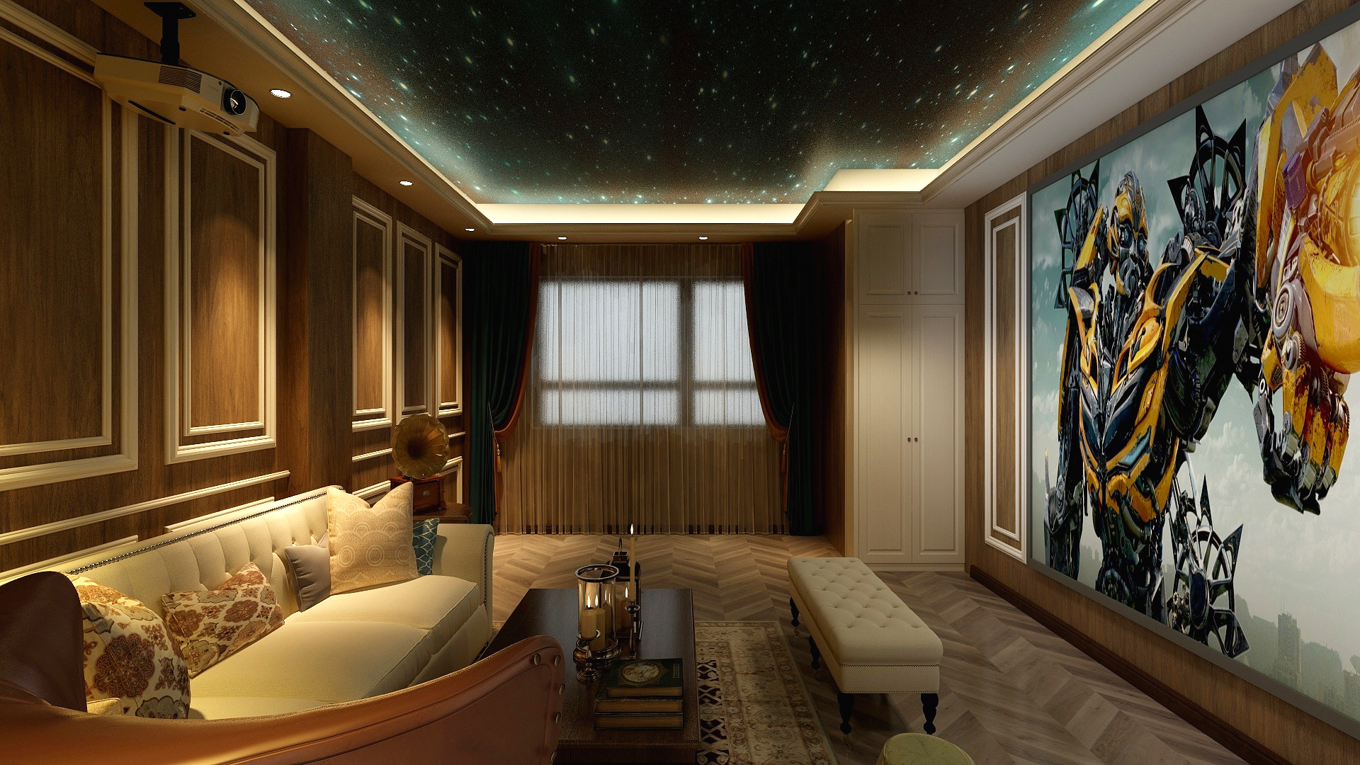 Nveryou-御邦简美影音室-装修设计方案