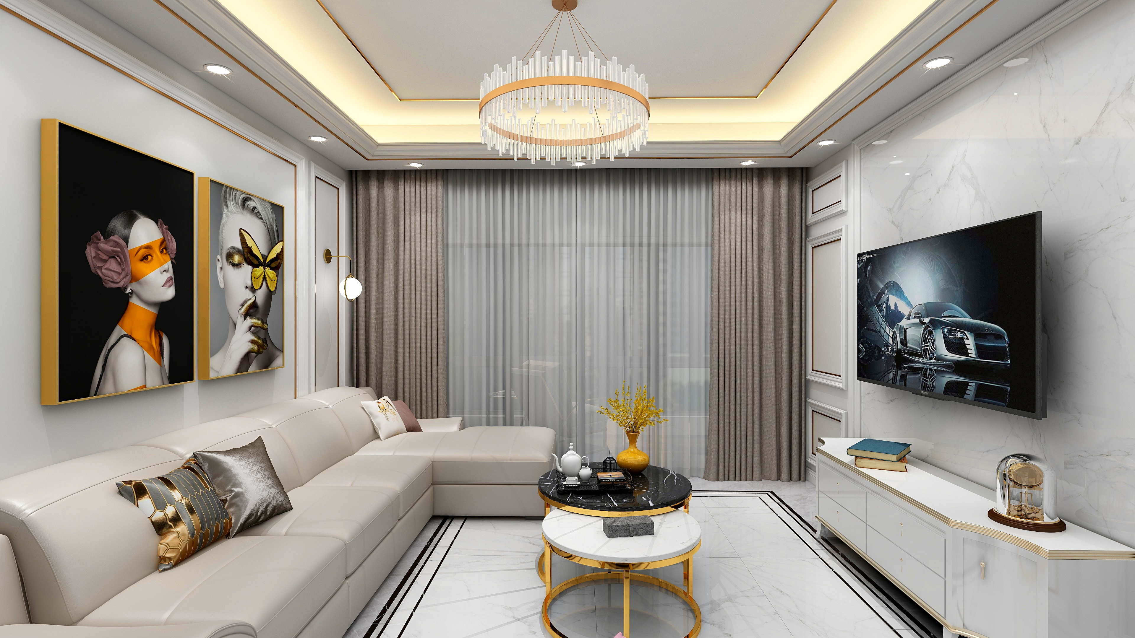 华清小飒-120方现代四居-副本-装修设计方案