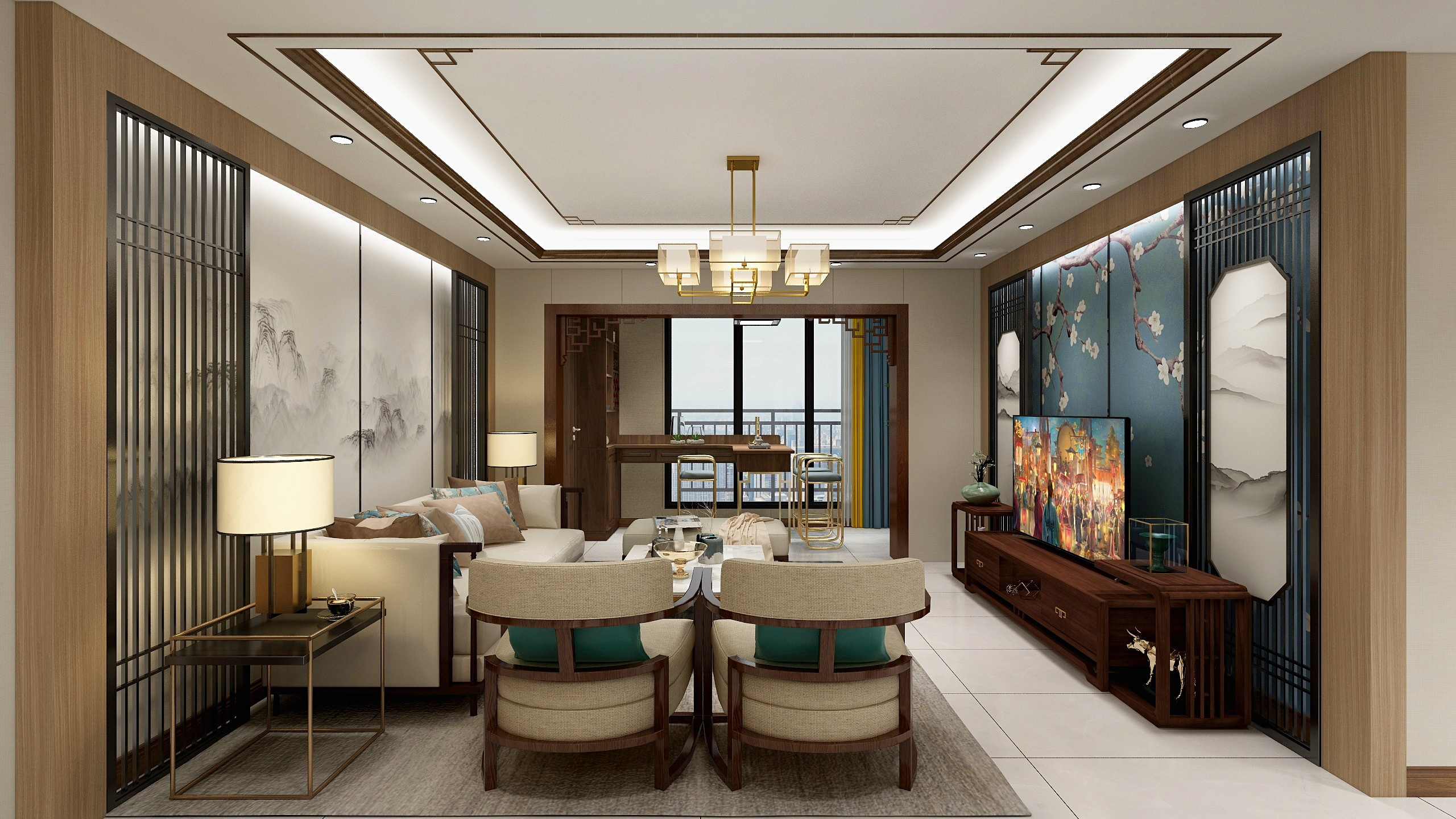 马利兴-恒久弥新-新中式162平方-装修设计方案