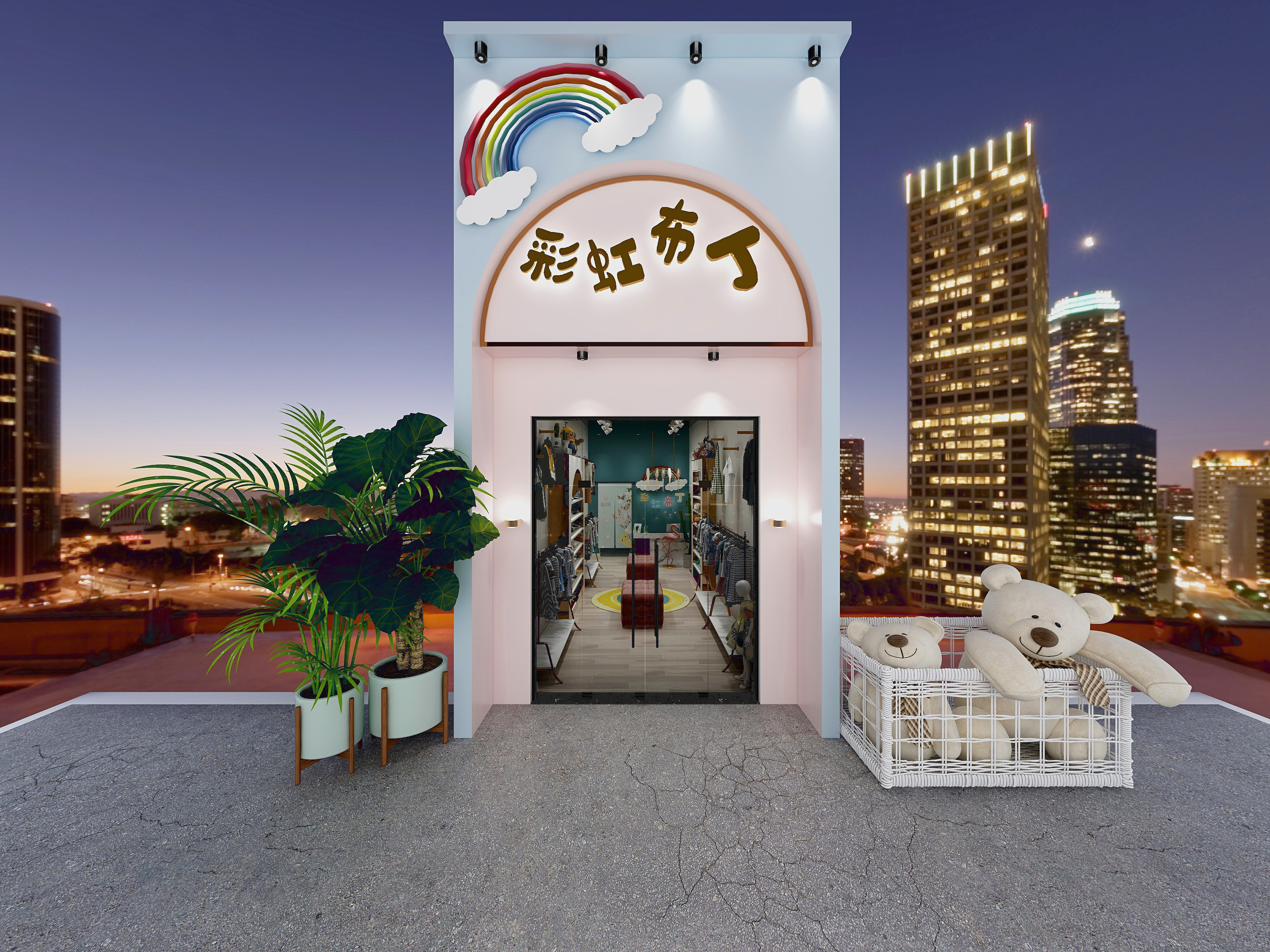 酷家乐-太阳_-工装童装店-装修设计方案