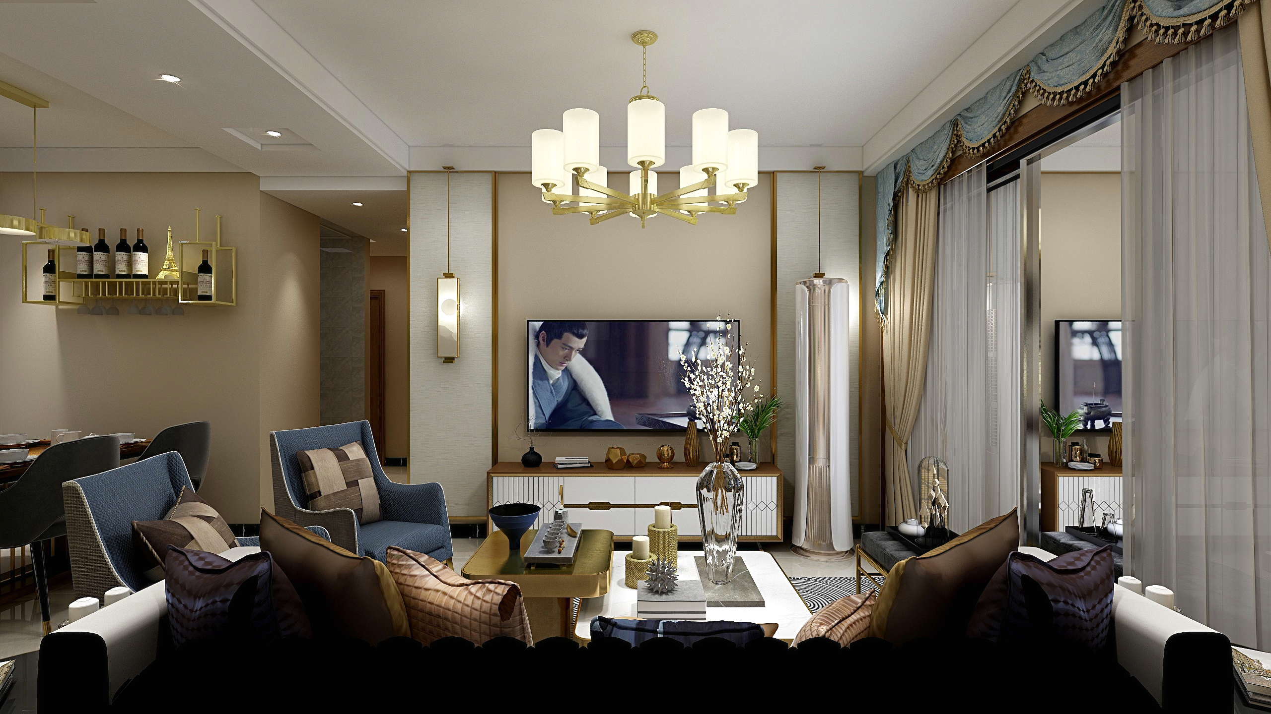 TAOYONGBO-嘉和城19-2-2102酷家乐平-修改-副本-副本-装修设计方案