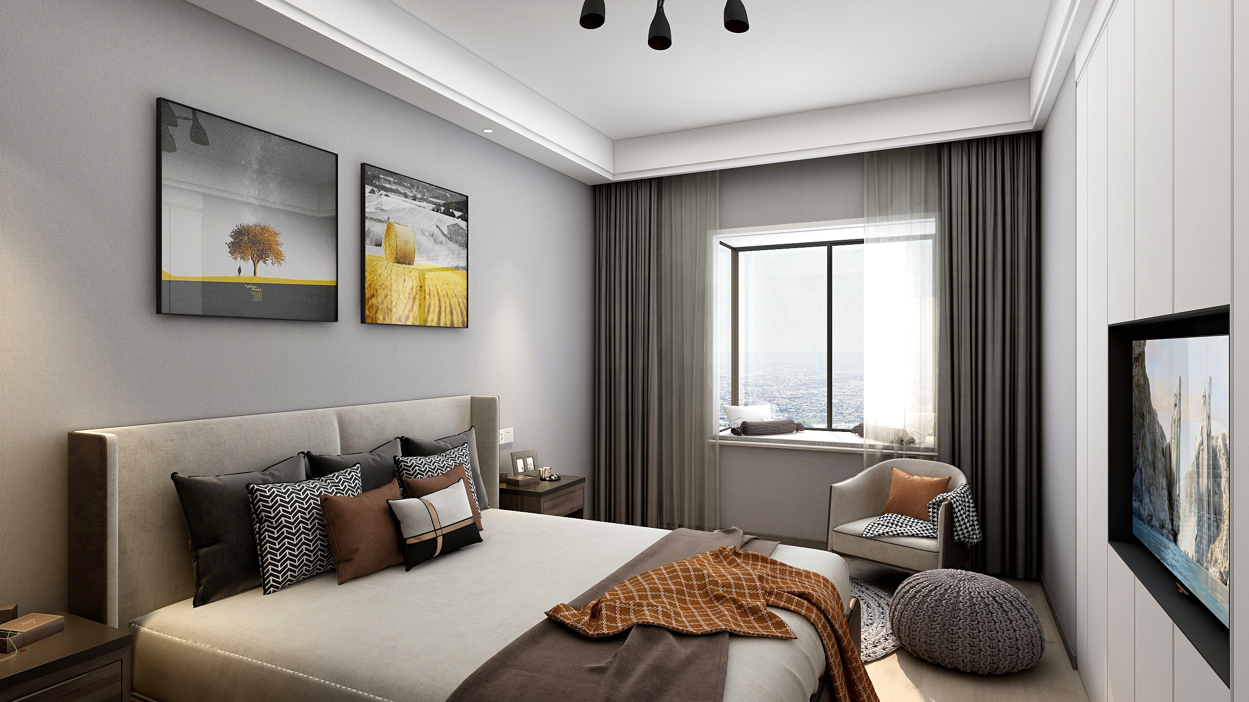 代雪宁-185方现代四居-副本-装修设计方案