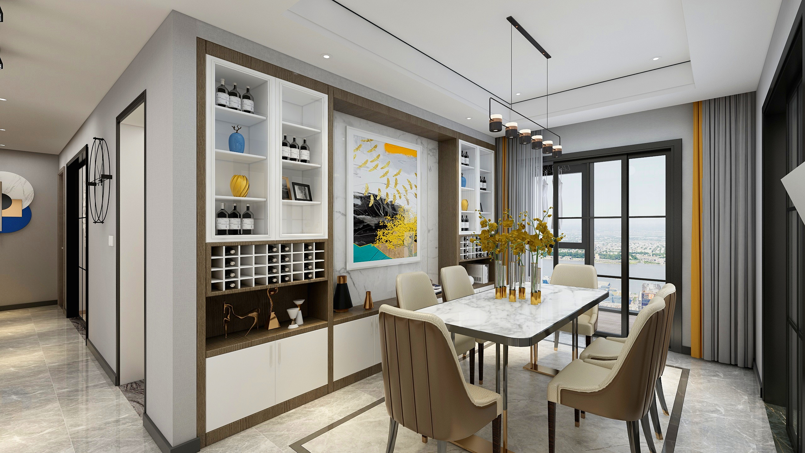 熊礼辉-185方现代四居-副本-装修设计方案