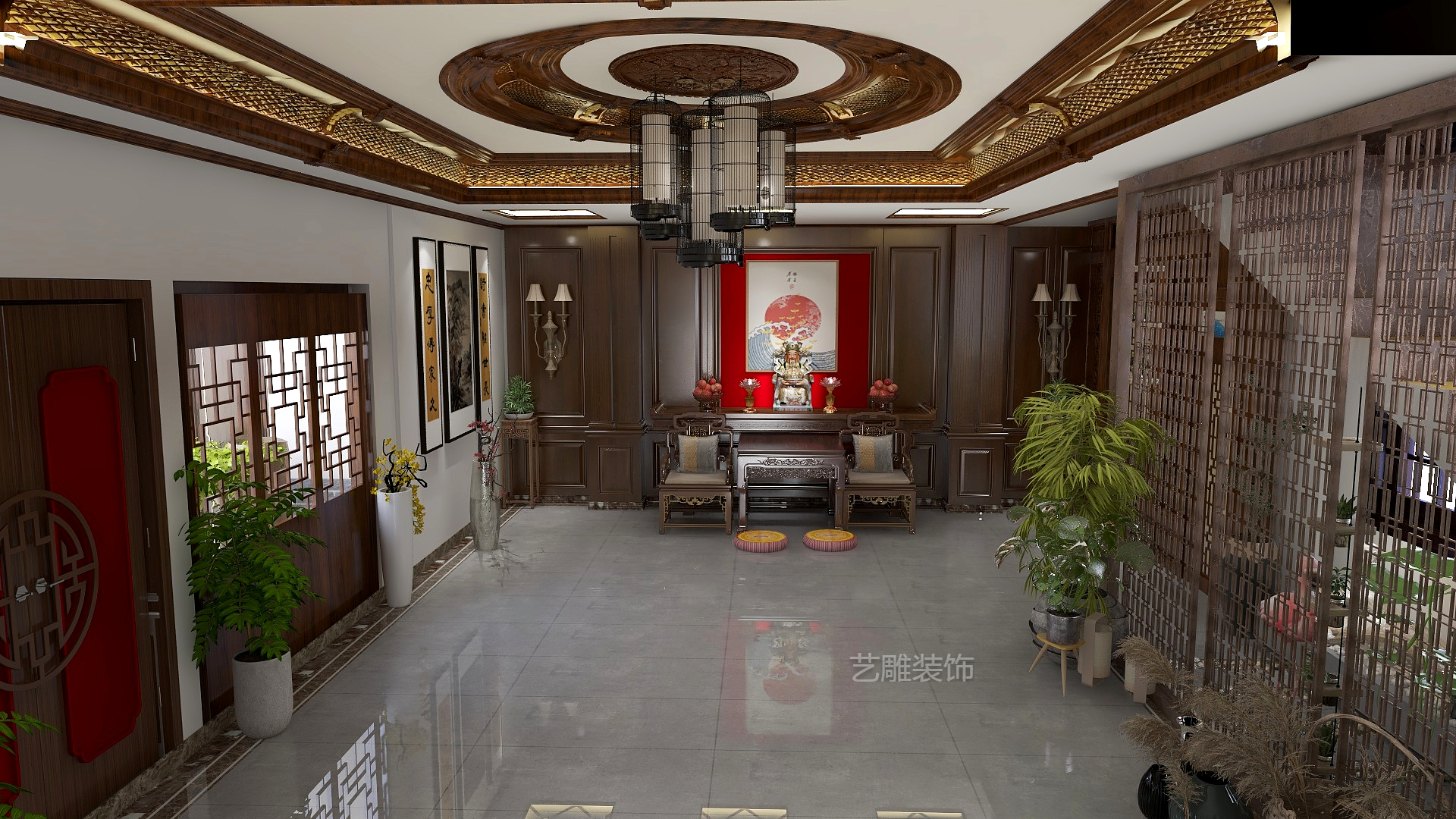 灵魂构造-董家弄-16幢新中式7428㎡装修效果图