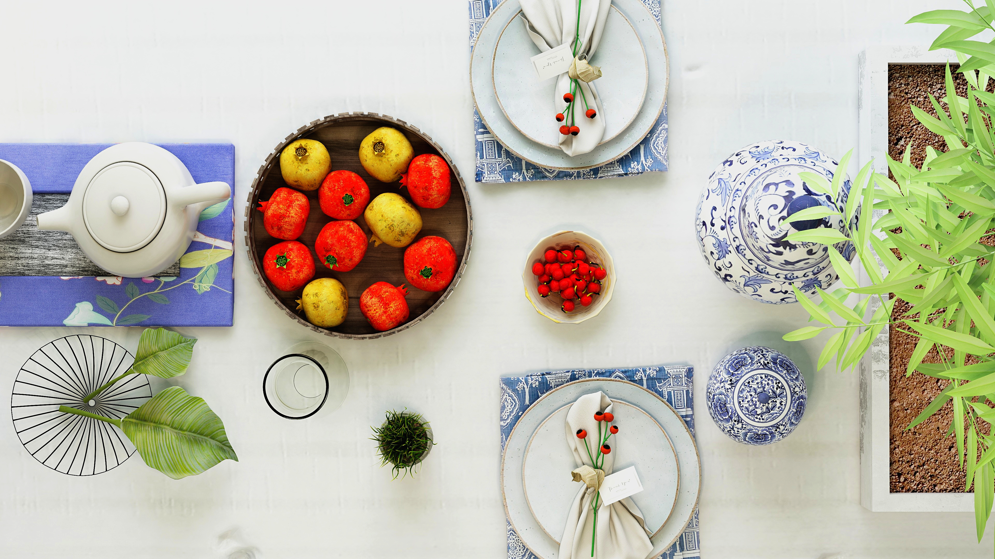 陆莎-国风美如画装修效果图