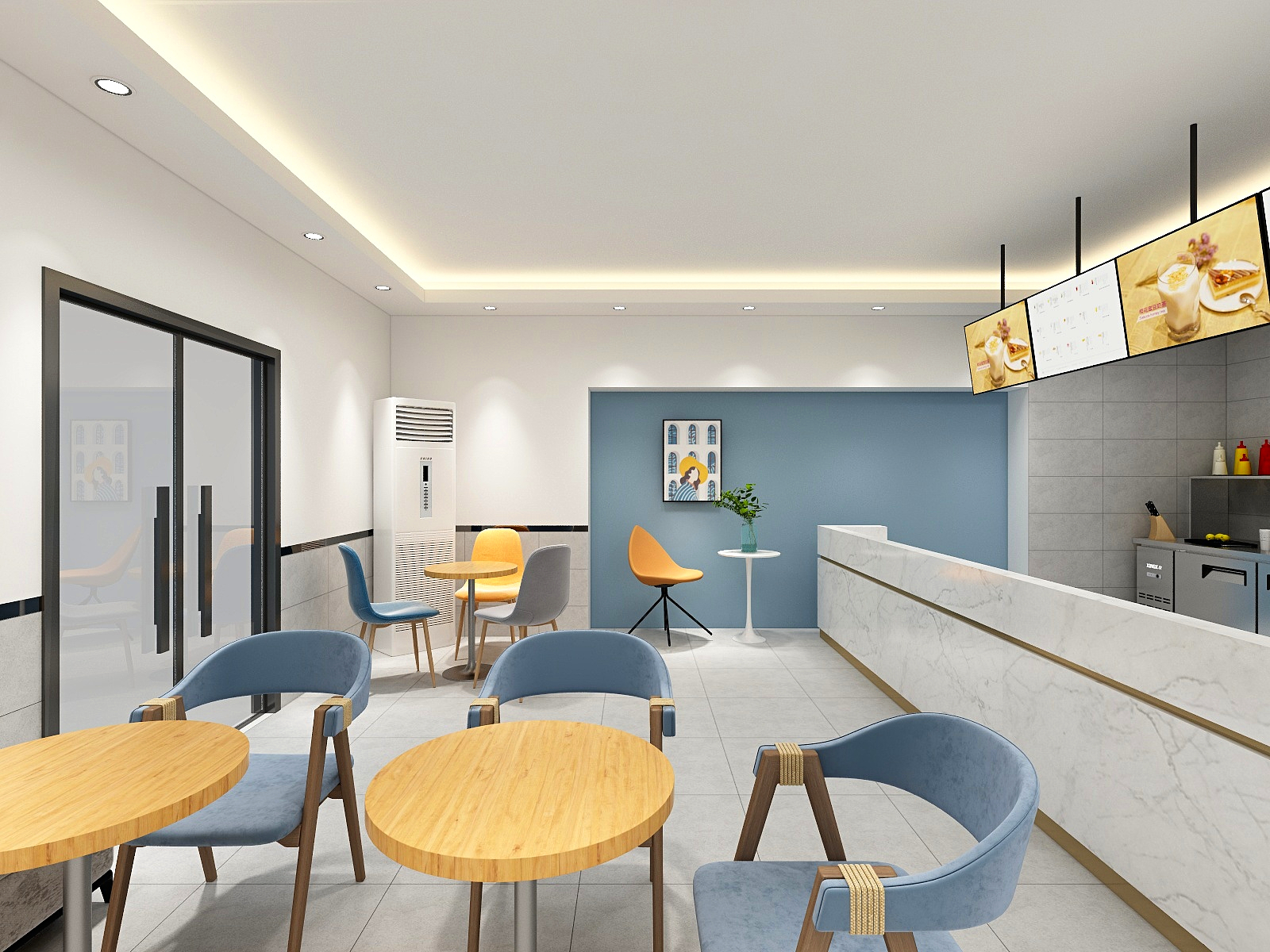 577O-水吧装修效果图