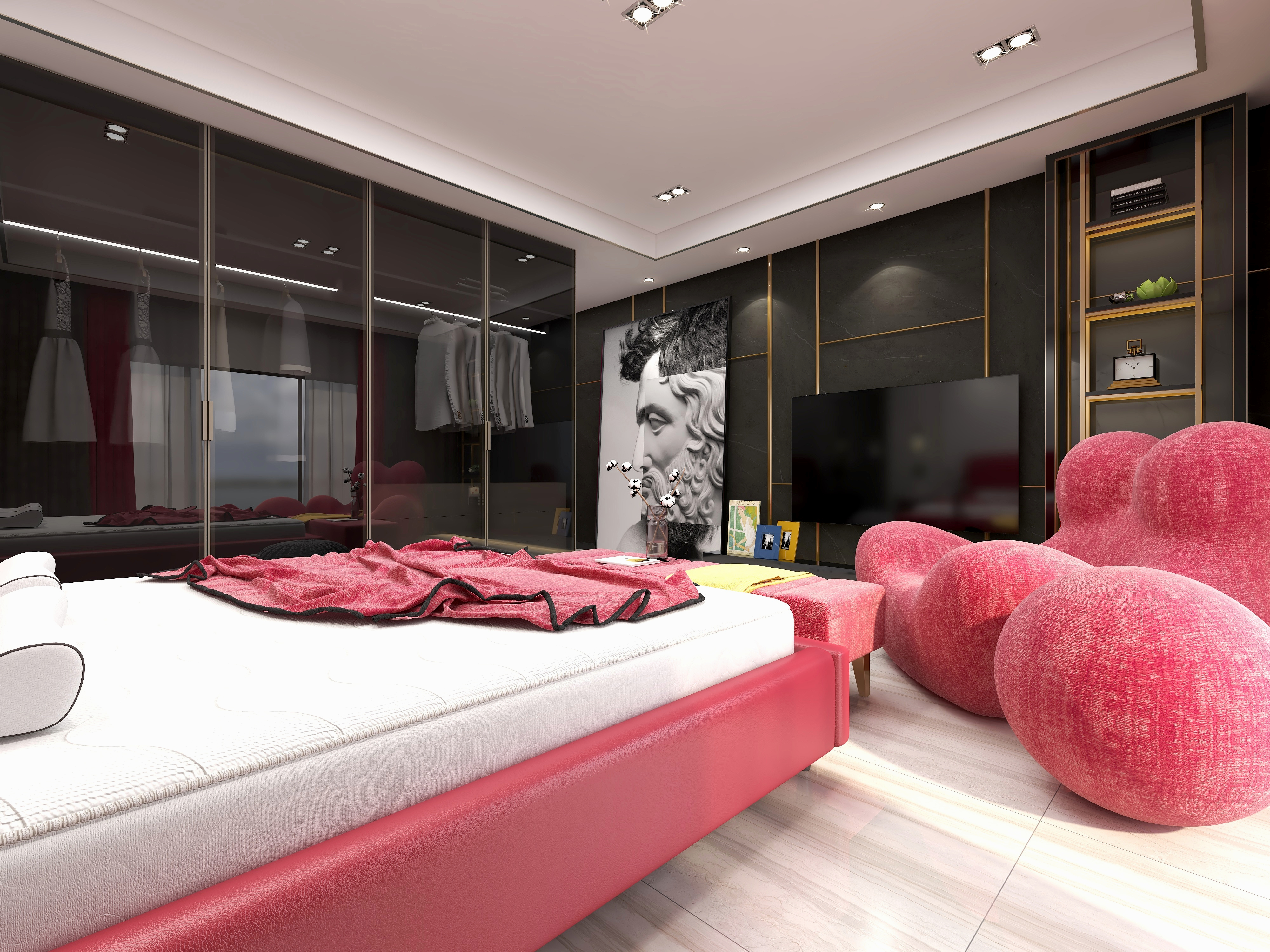 子木云设-MLILY·梦百合Templateroom-净装修效果图