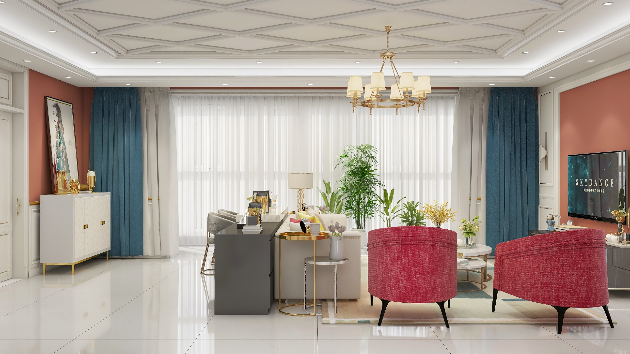 设计师DCZ-《领域》--美式轻奢-副本-装修设计方案