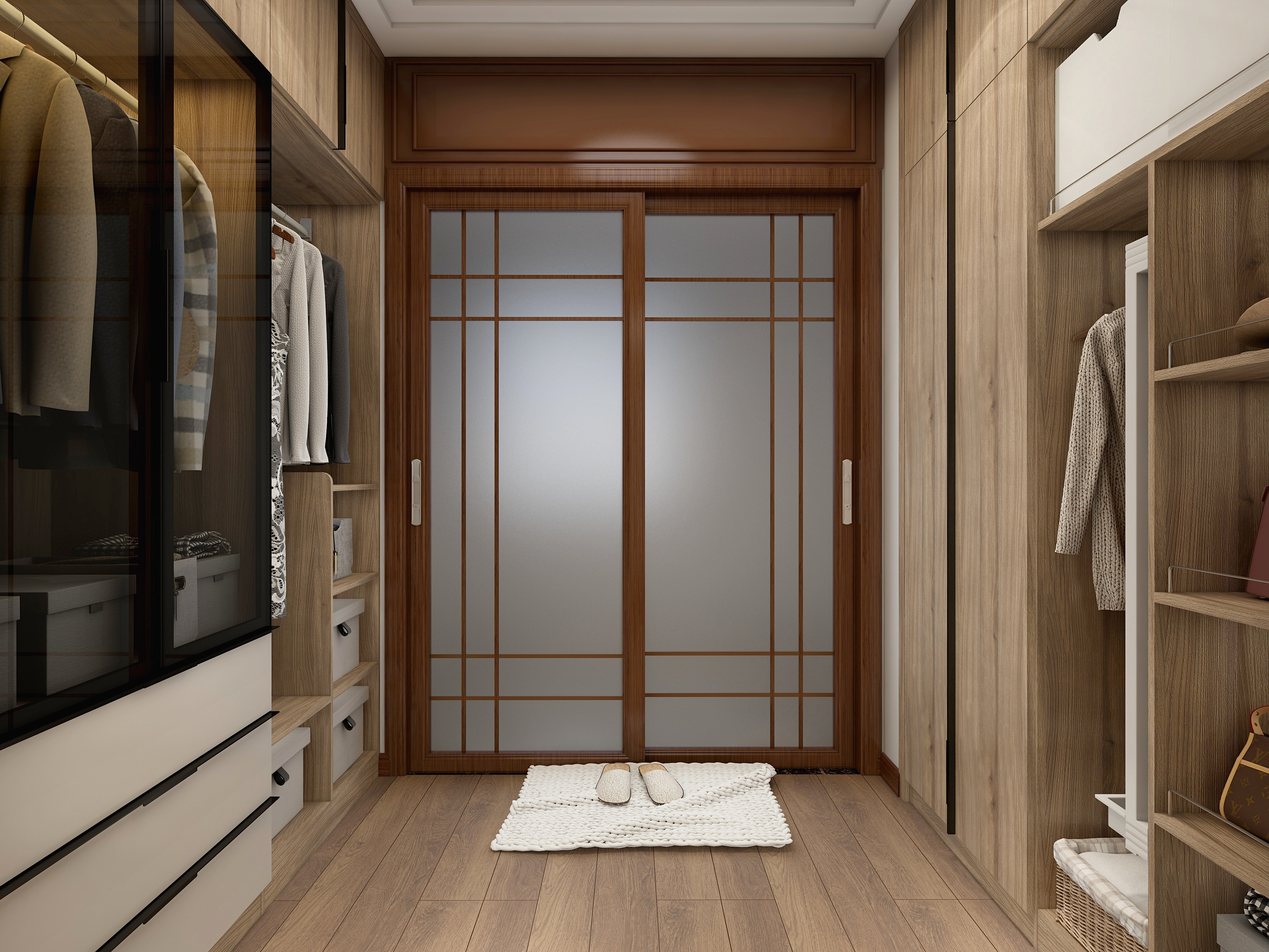 陈711-173方新中式四居装修效果图