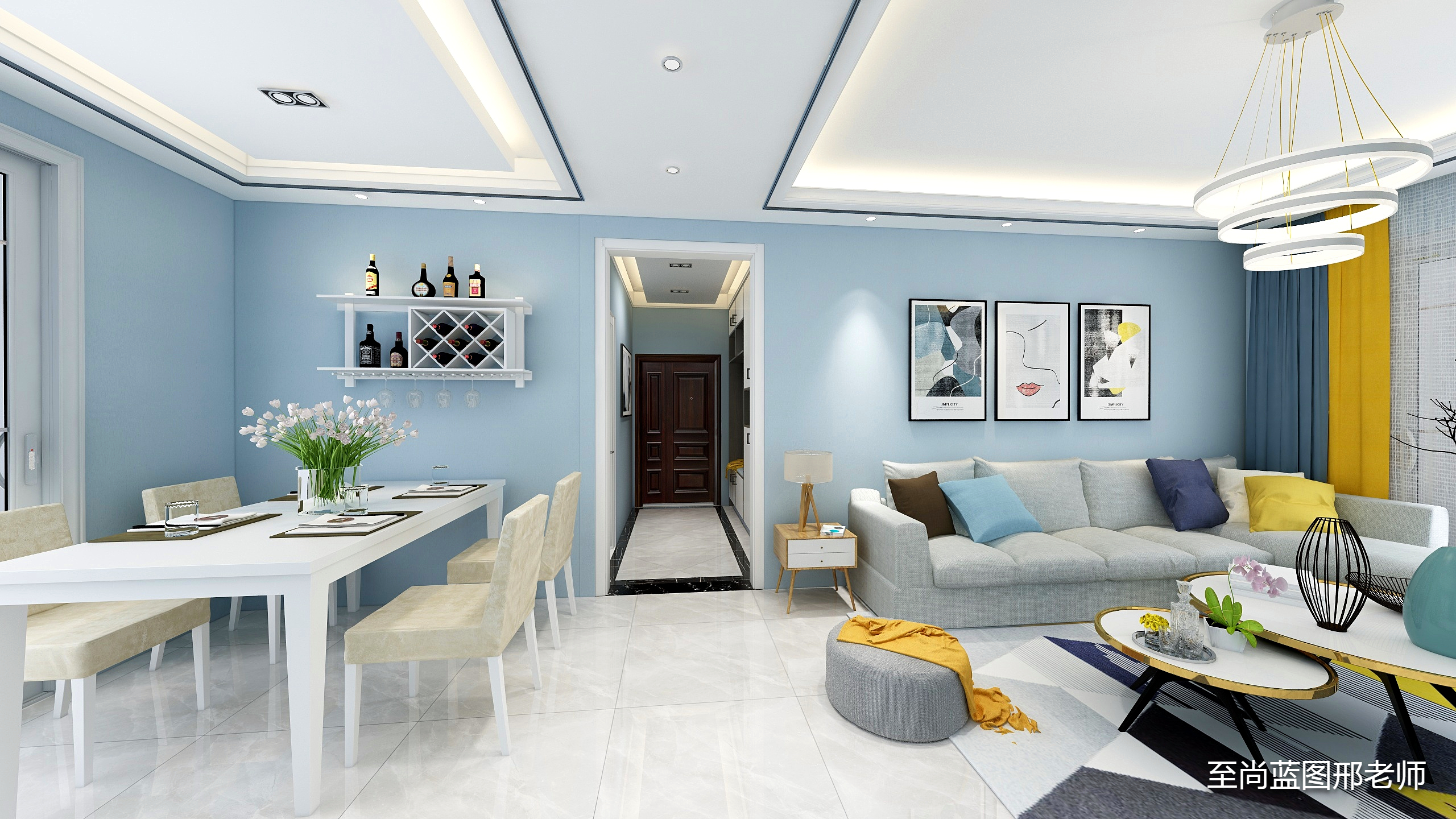 BoBo设计v-学林雅苑效果图-副本-副本-装修设计方案