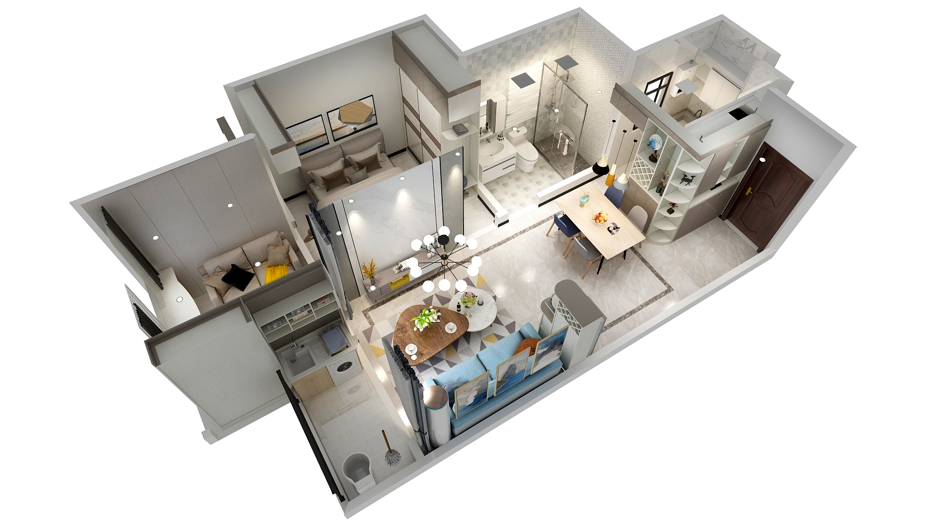 升美装饰全案设计-金色家园-装修设计方案