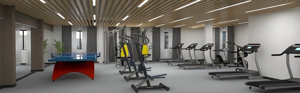 安盛空间装饰-大会议室和活动室-装修设计方案