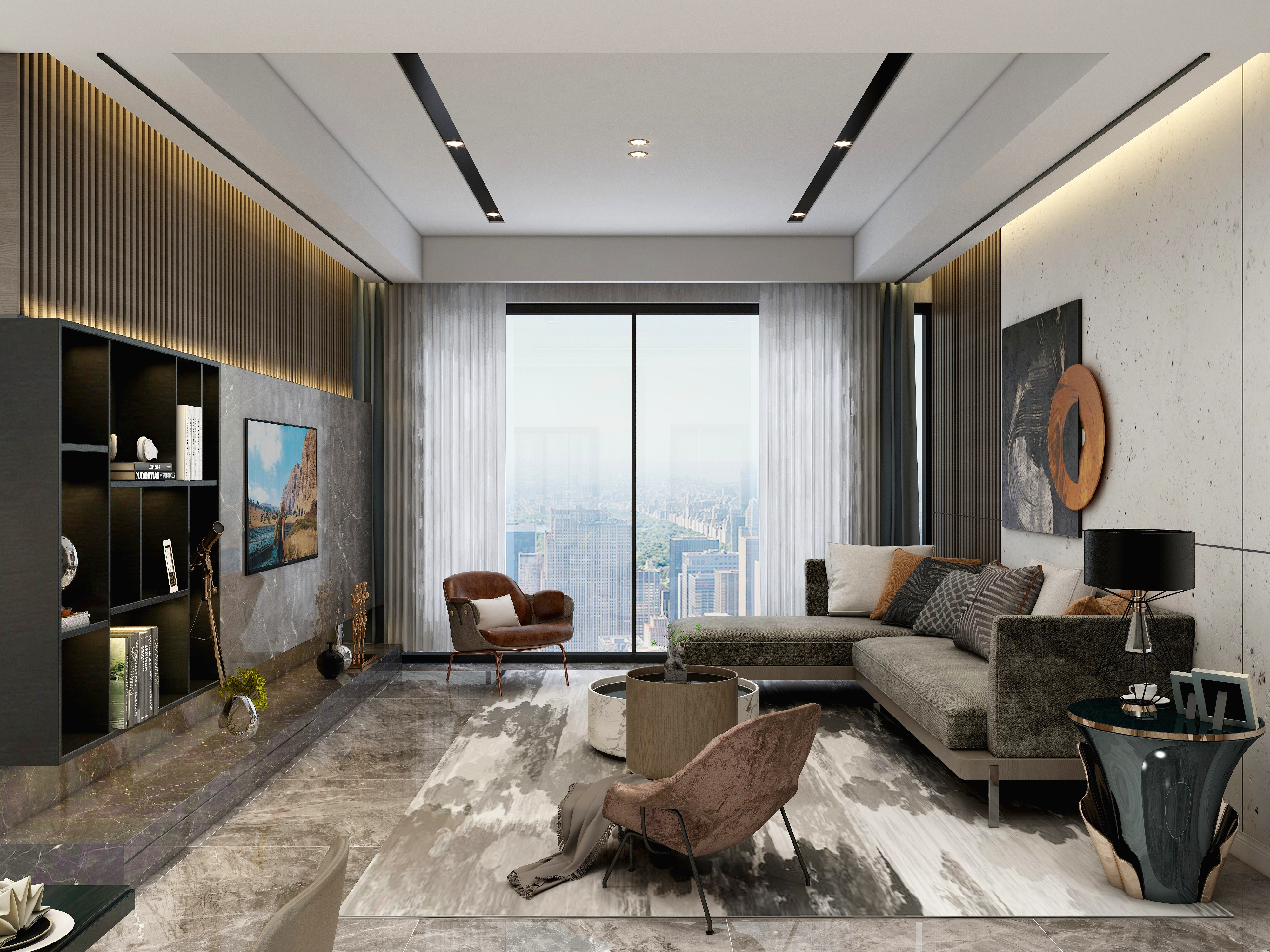 至简名设一马文浩-7号样板间装修效果图