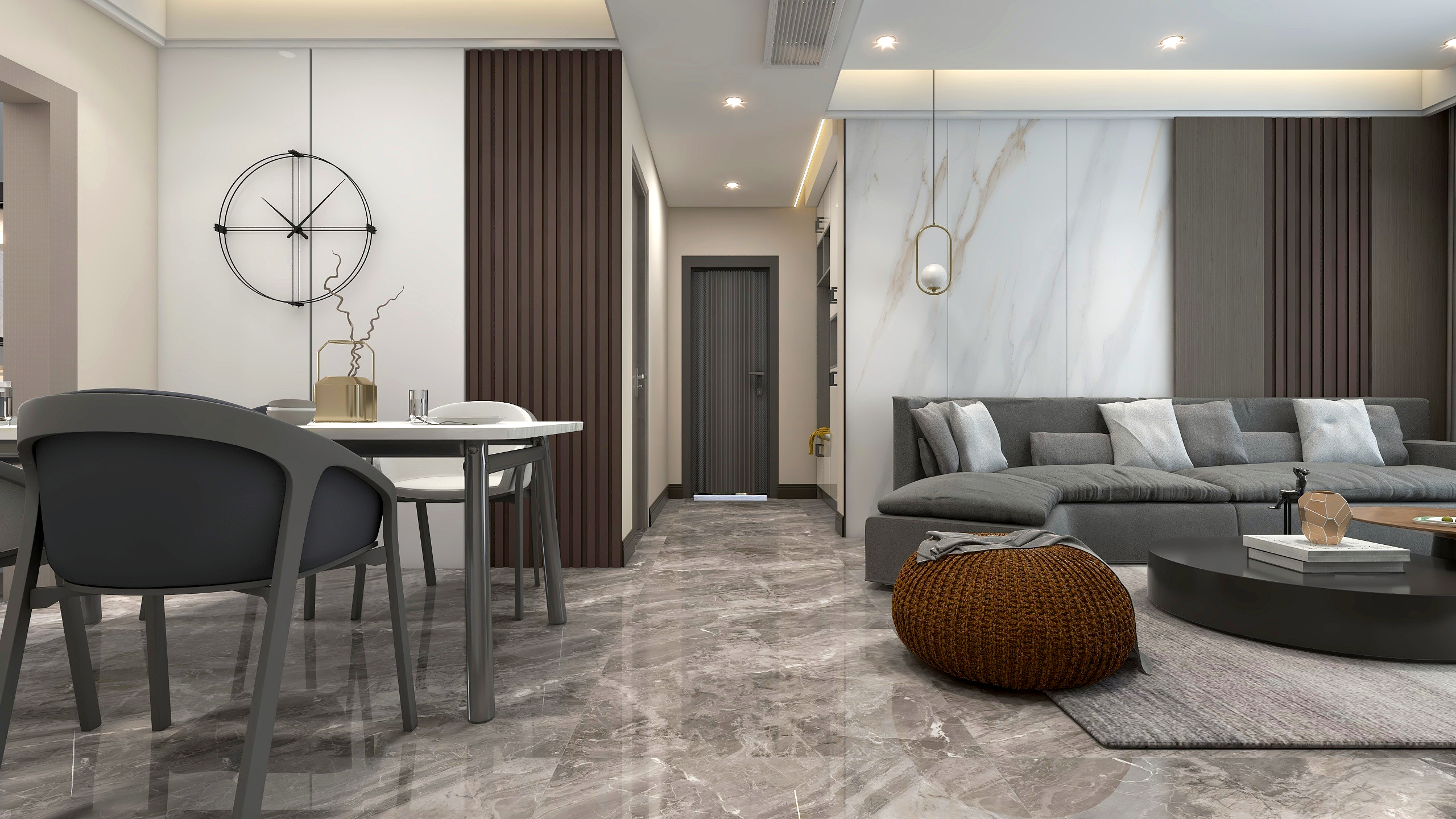 SH建设朱春龙-金科廊桥现代-装修设计方案