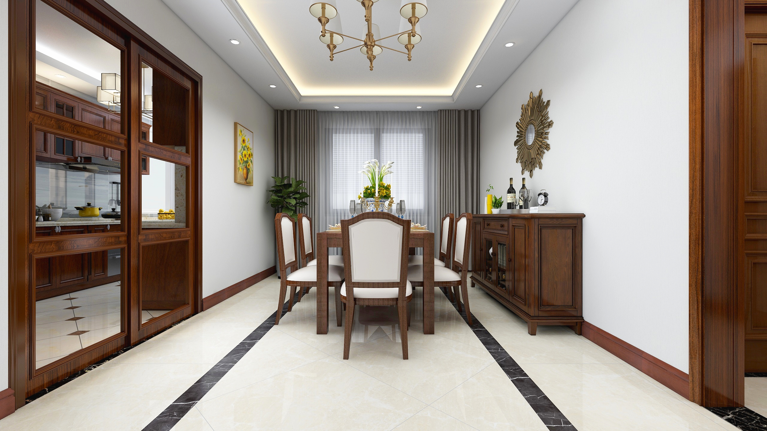 陈继强-《美式》装修效果图