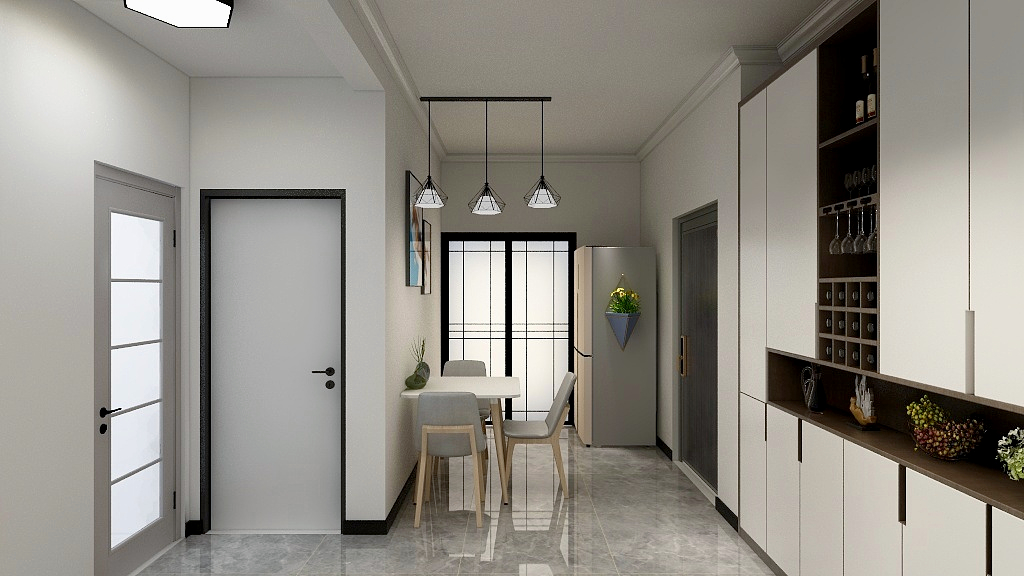 阿燊设计-书香园92轻奢研发-装修设计方案