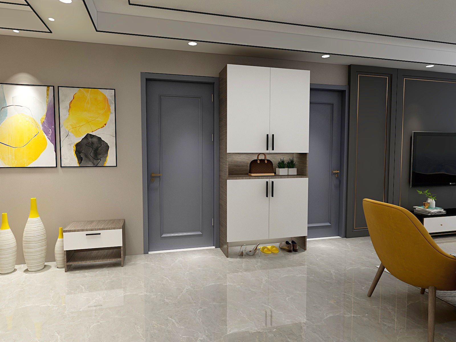 格森yggG-景晟开元小区11栋-1-2002家装模拟效果-装修设计方案