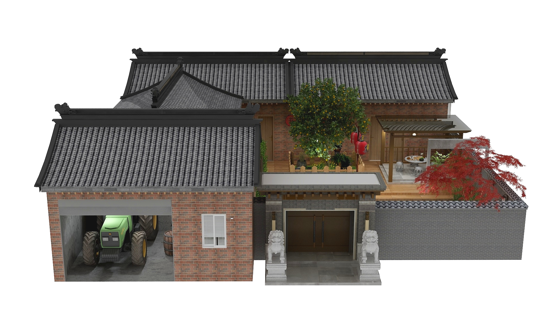 元洲设计师-新农村自建房-副本-装修设计方案