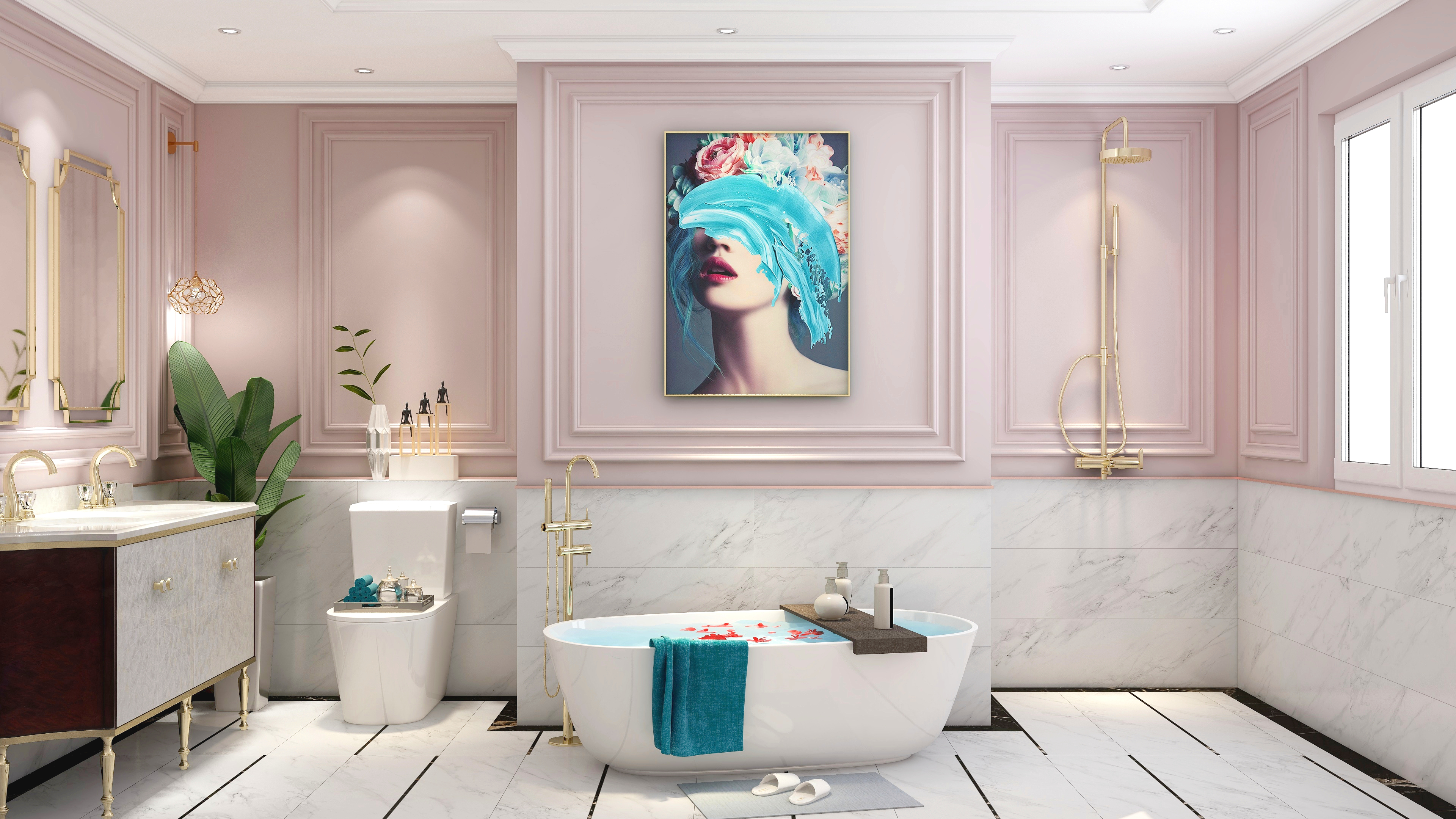 小米小果-卫浴空间-简约欧式风格-副本-副本-装修设计方案