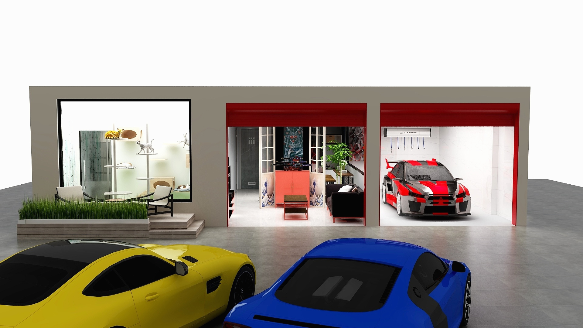 哲min_设计-车体沐浴工作室-副本-装修设计方案