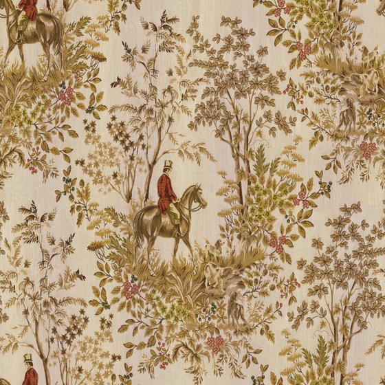 Earth Color Linen Fabric 3D Model