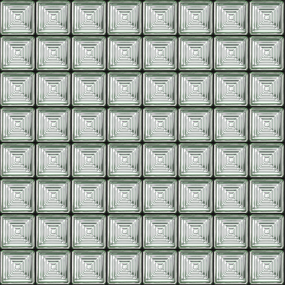 High-Definition Glass Block Pattern 3D Model in Black