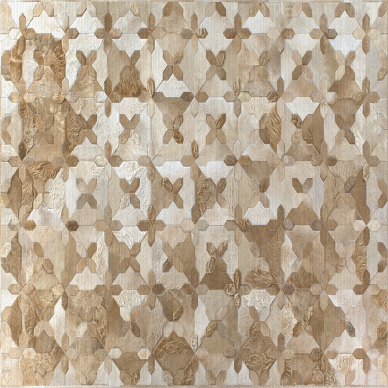 Real-Time Brown Carpet Material for Soft Furnishings