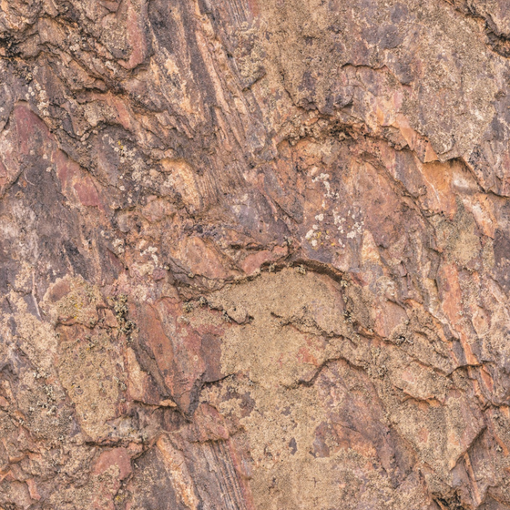 Real-Time Rock Material in Brown