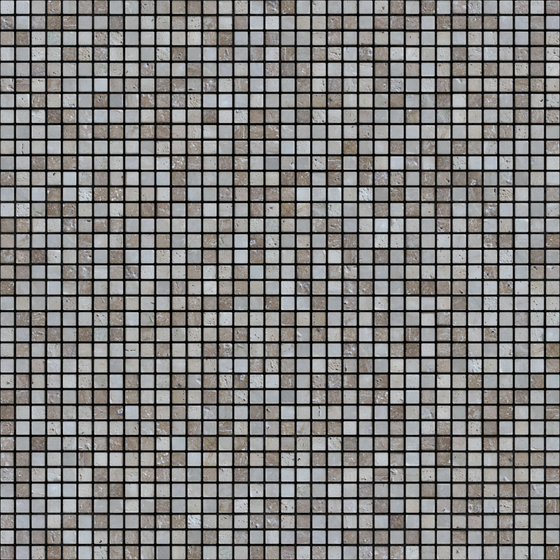 Real-Time Ceramic Tile 3D Model in Black