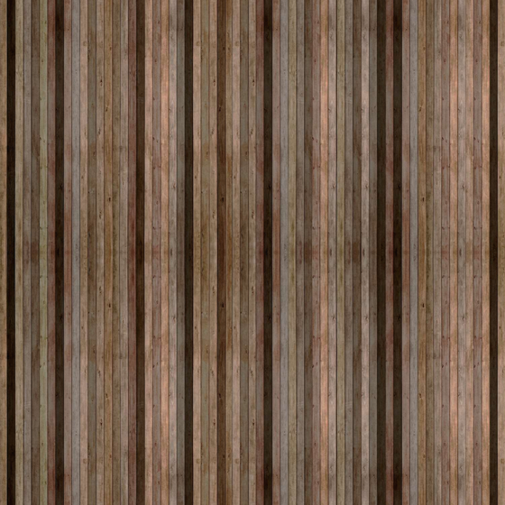Real-Time Wood Grain Material 3D Model in Brown