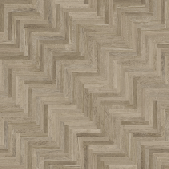 Real-Time Herringbone Wood Floor 3D Model in Brown