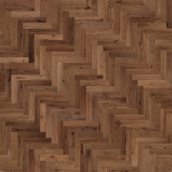 Herringbone Wood Floor 3D Material in Brown
