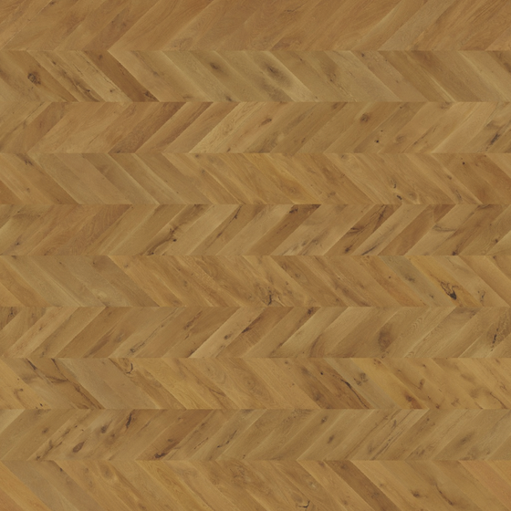 Stylish Herringbone Wood Floor 3D Model in Brown Finish