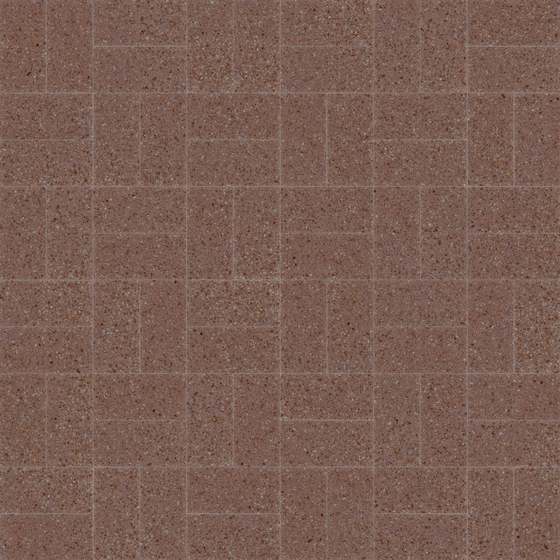 Real-Time Ceramic Tile 3D Model in Brown for Interiors