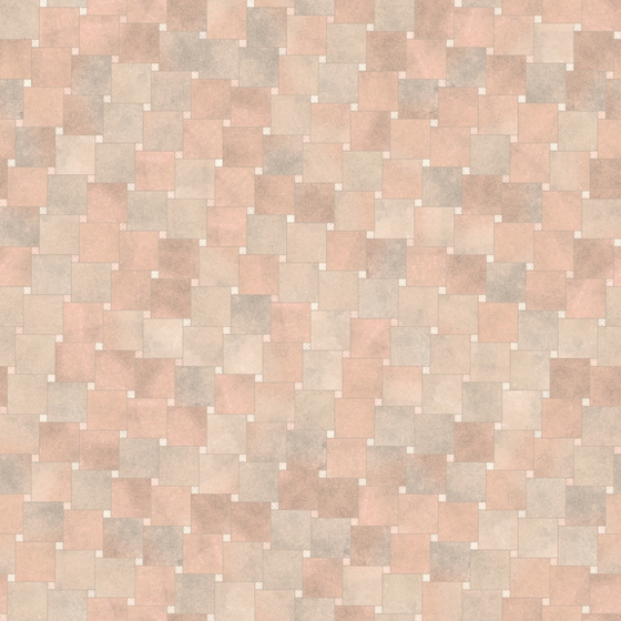 Real-Time Building Ceramic Tile Material 3D Model in Earth Color