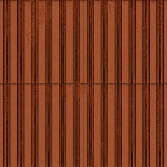 Sleek Semi-Matte Orange Pottery Tile