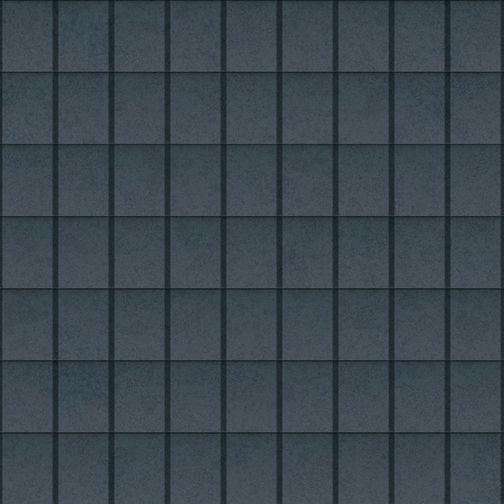 Semi-Matte Pottery Tile in Blue