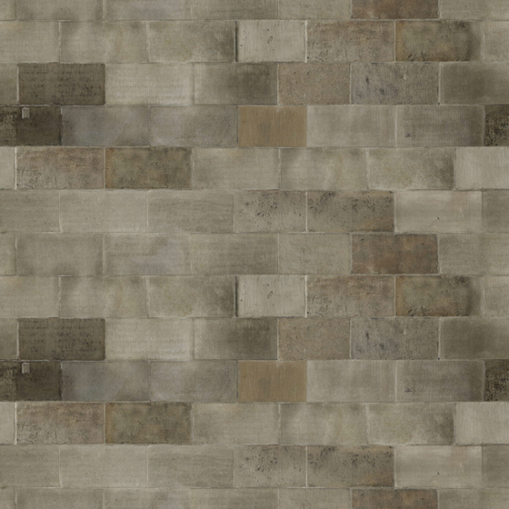 Real-Time Building Brick Material in Brown