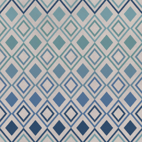 Blue Wallpaper Wall Covering 3D Model