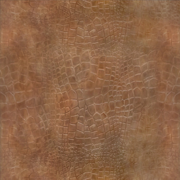 Earth Color Crocodile Stripes 3D Model