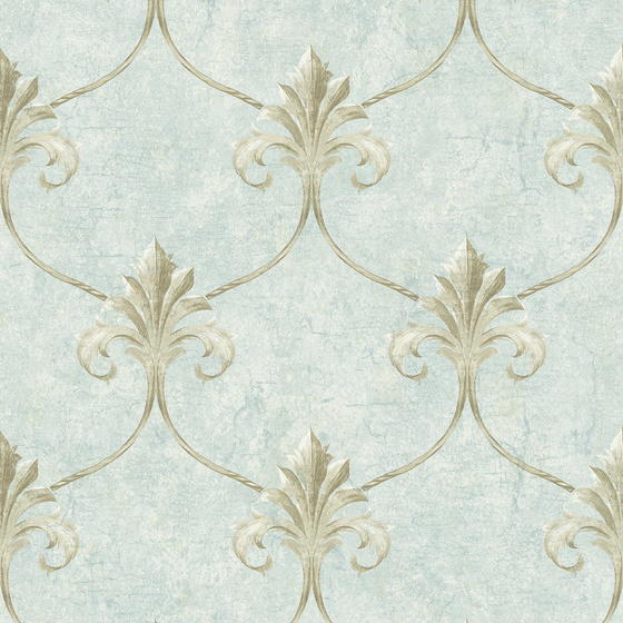 Cool Blue Wallpaper 3D Model for Refreshing Spaces