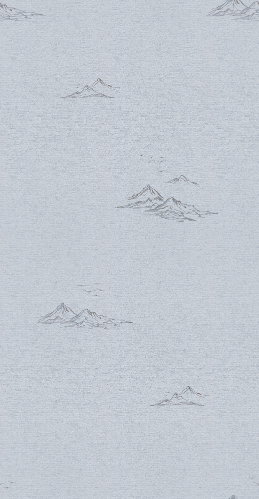 Blue PLM Wall Cloth