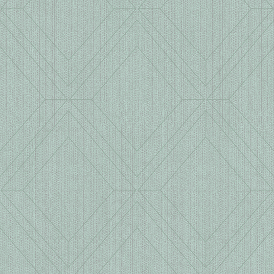 Chic Green EUROART Wallpaper 3D Model