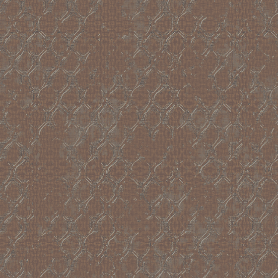 Regress Seamless Wallpaper 3D Model in Brown